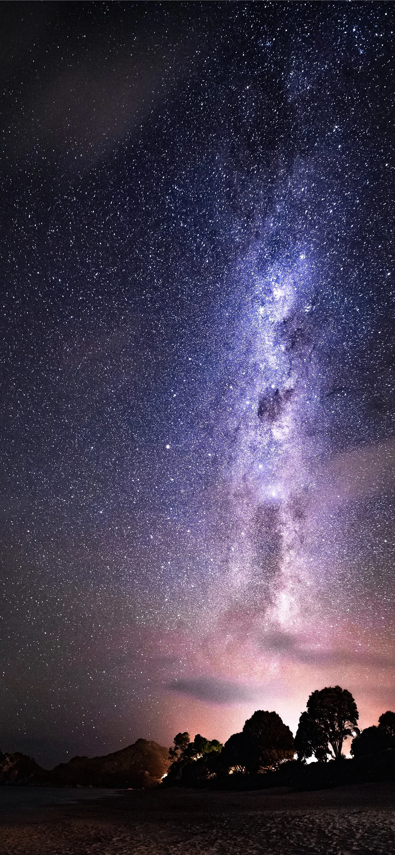 Milky way Sky Wallpaper for iPhone 14 Plus