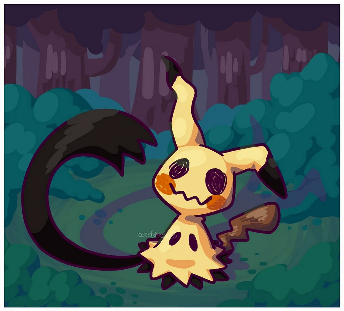 Mimikyu True Form Wallpaper