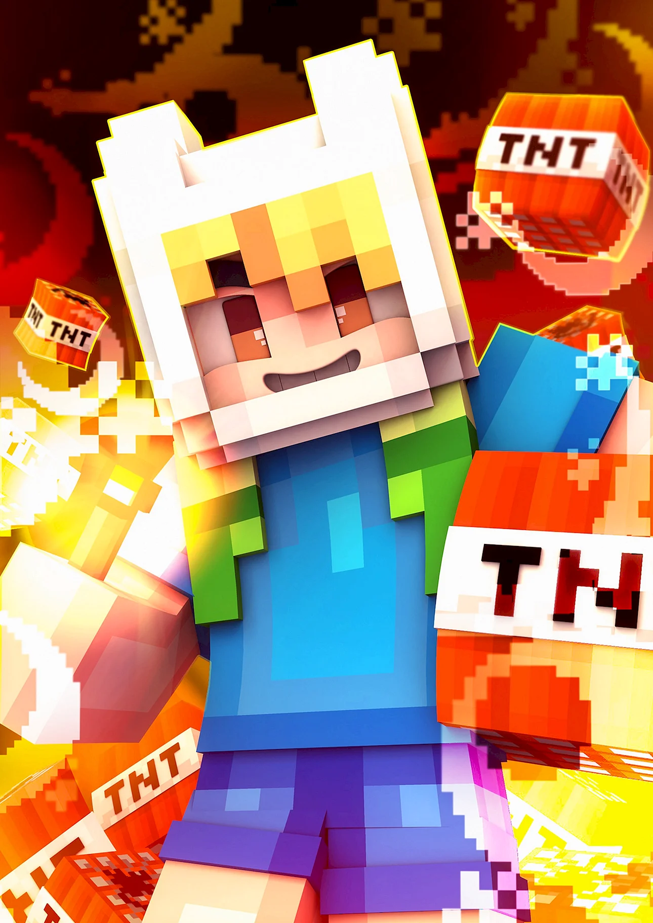 Minecraft Tnt Wallpaper For iPhone