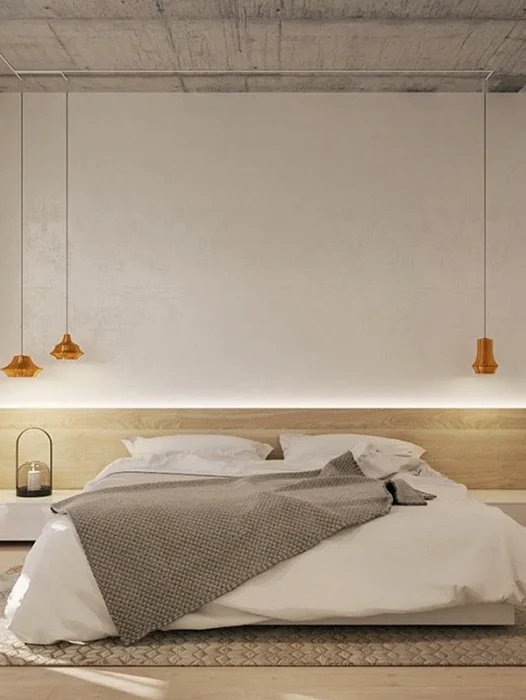 Minimalism Bedroom Wallpaper