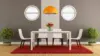 Minimalist Dining Room Wallpaper