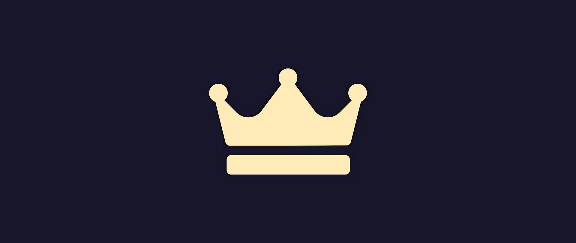 Minimalistic Crown Wallpaper