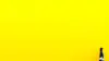 Minimalistic Dark Yellow Wallpaper