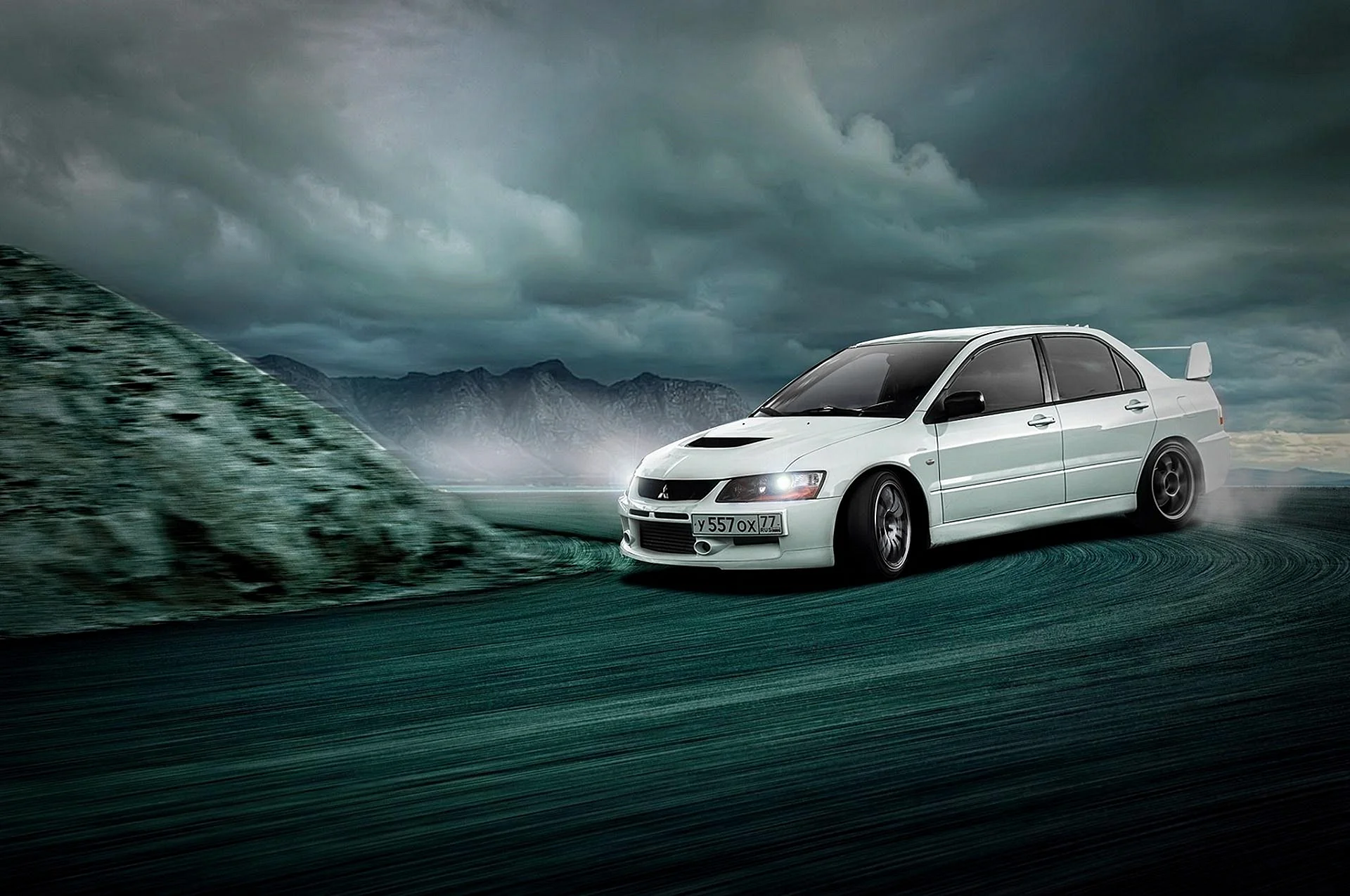 Mitsubishi Lancer Evo 9 Wallpaper