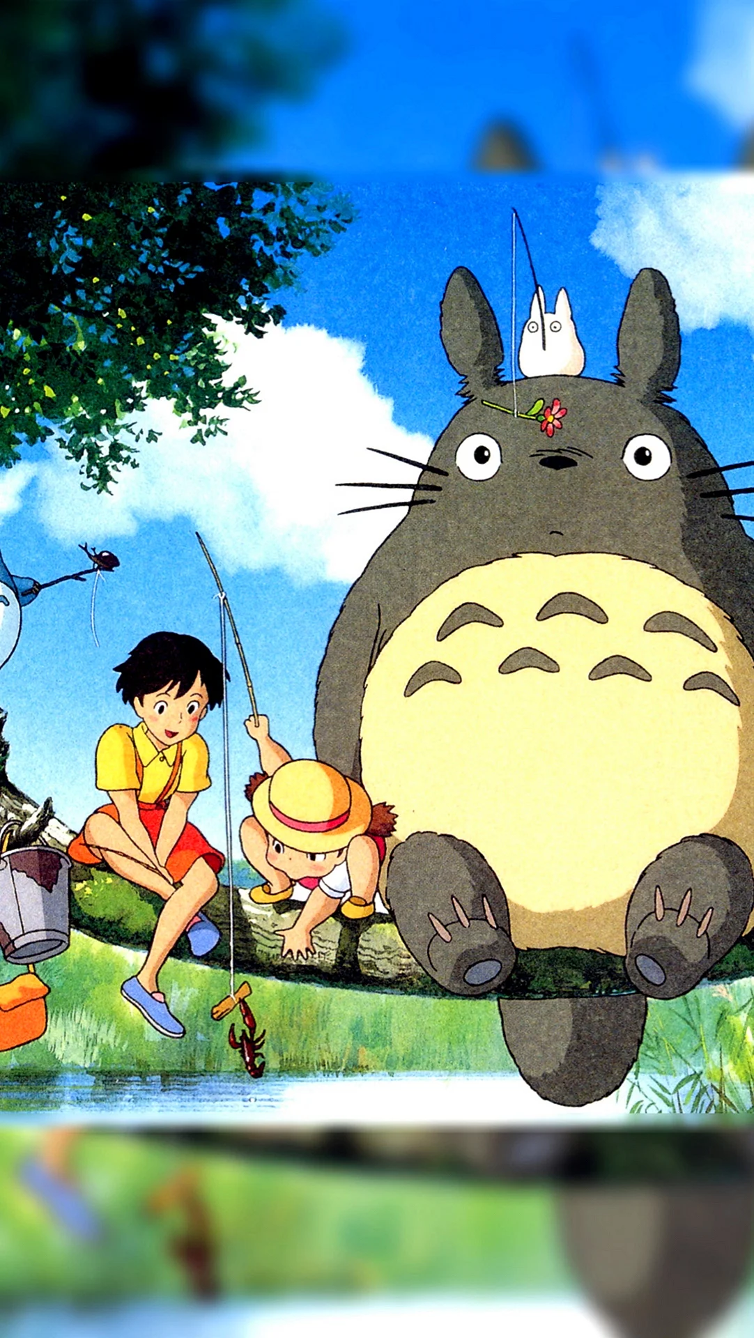Miyazaki Hayao Totoro Wallpaper For iPhone