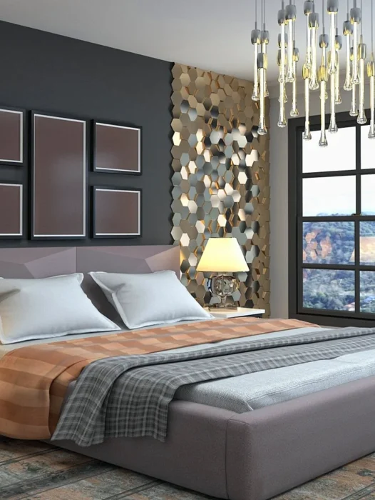 Modern Bedroom Decoration Wallpaper