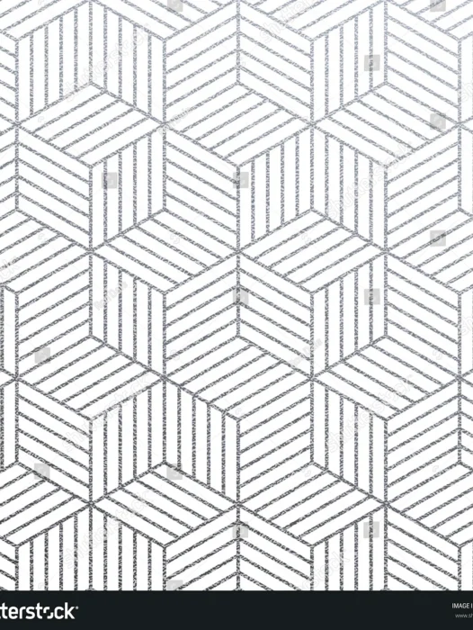 Modern Black And White Pattern Wallpaper