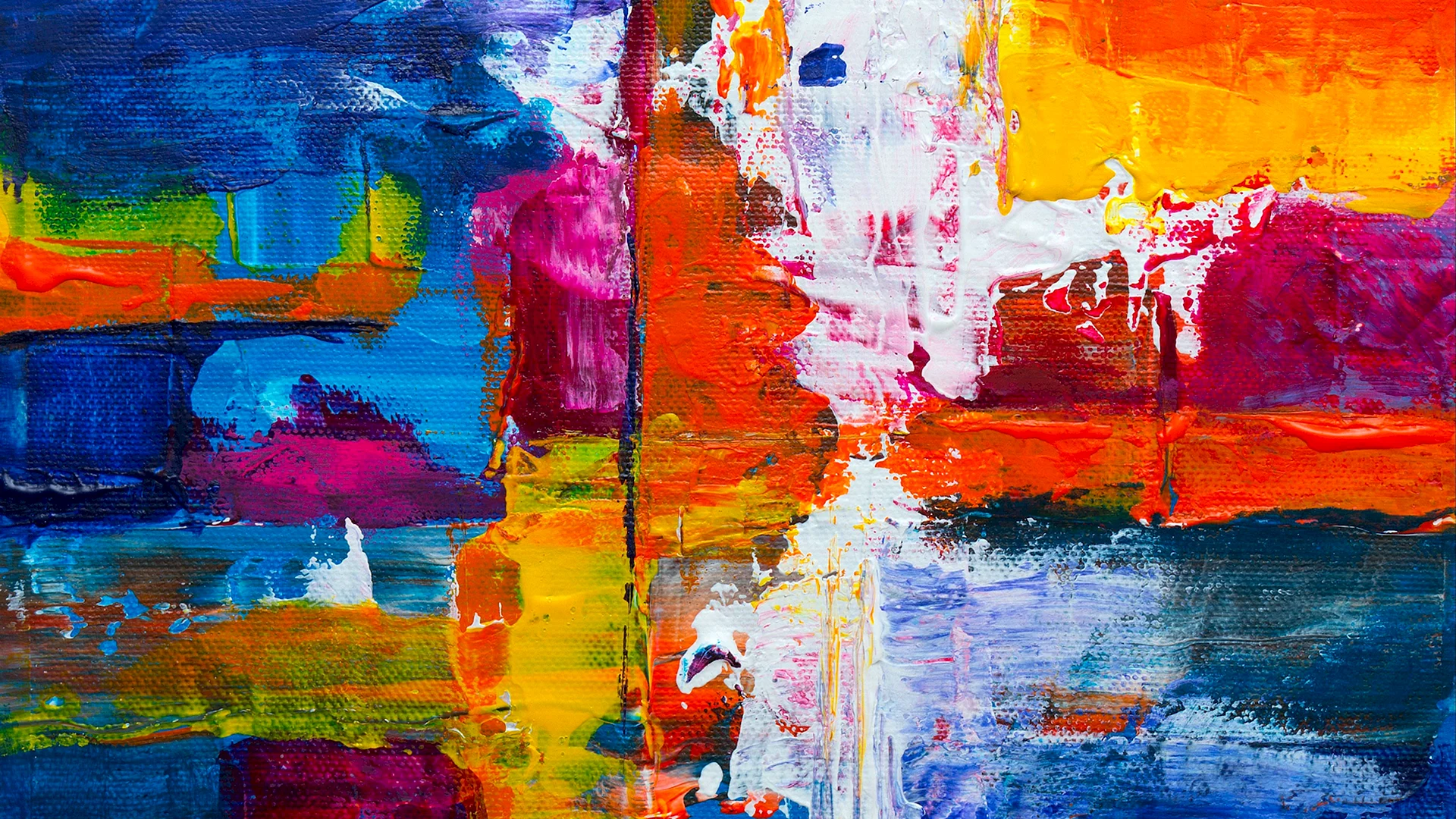 Modern Abstract Painting Wallpaper