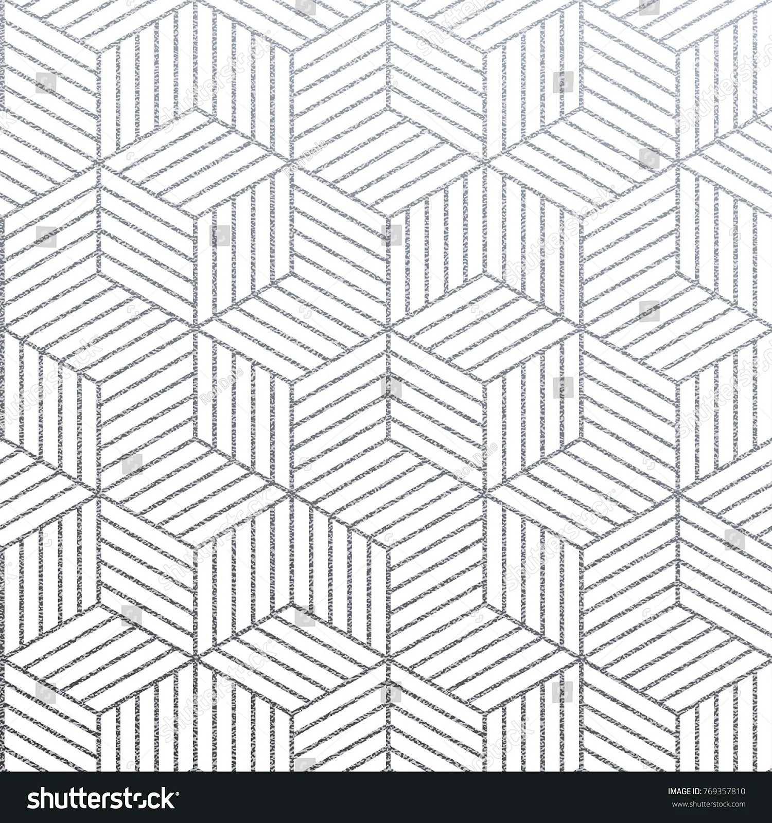 Modern Black And White Pattern Wallpaper