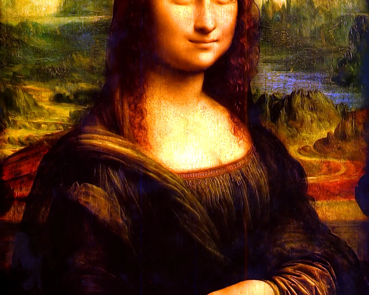 Mona Da Vinci Wallpaper