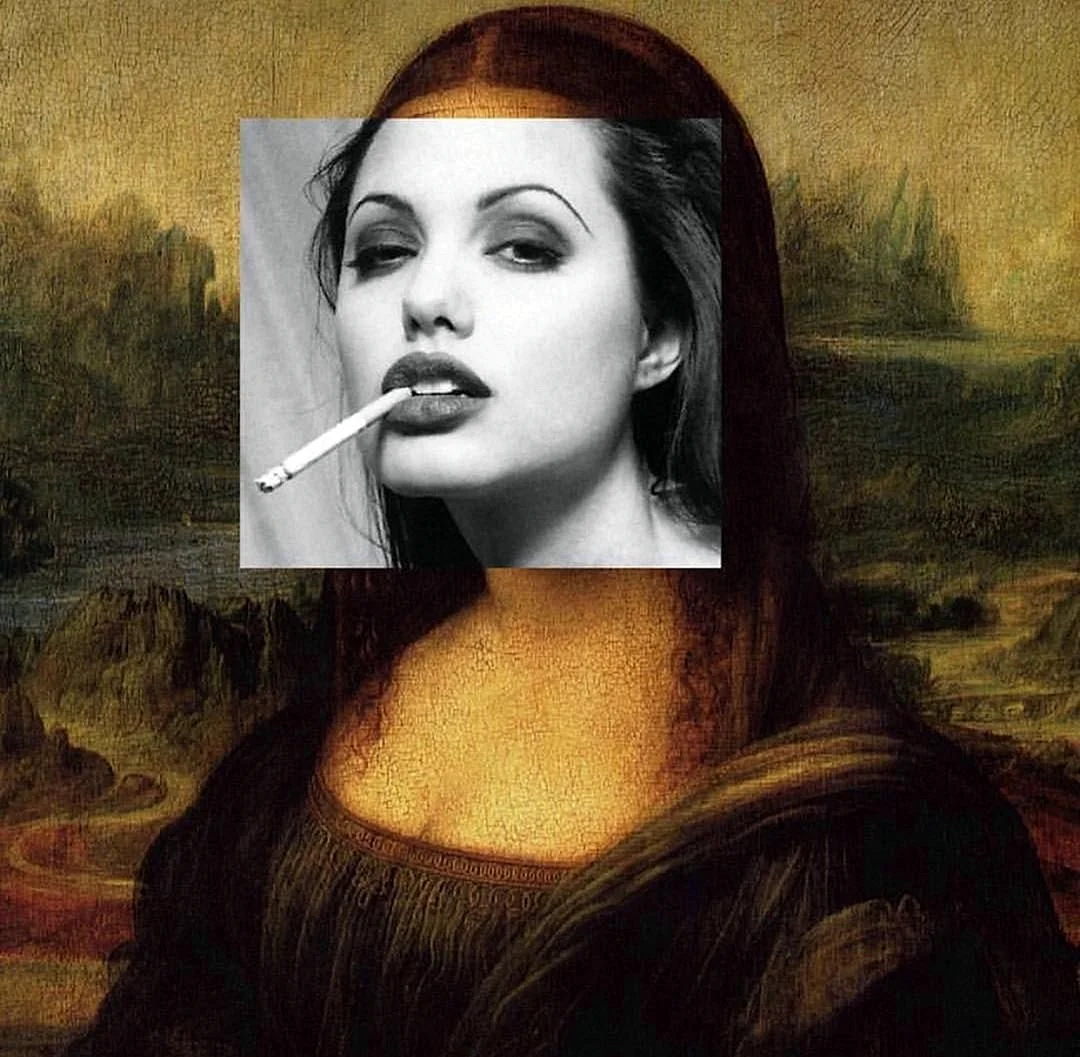 Mona Lisa Van Gogh Wallpaper