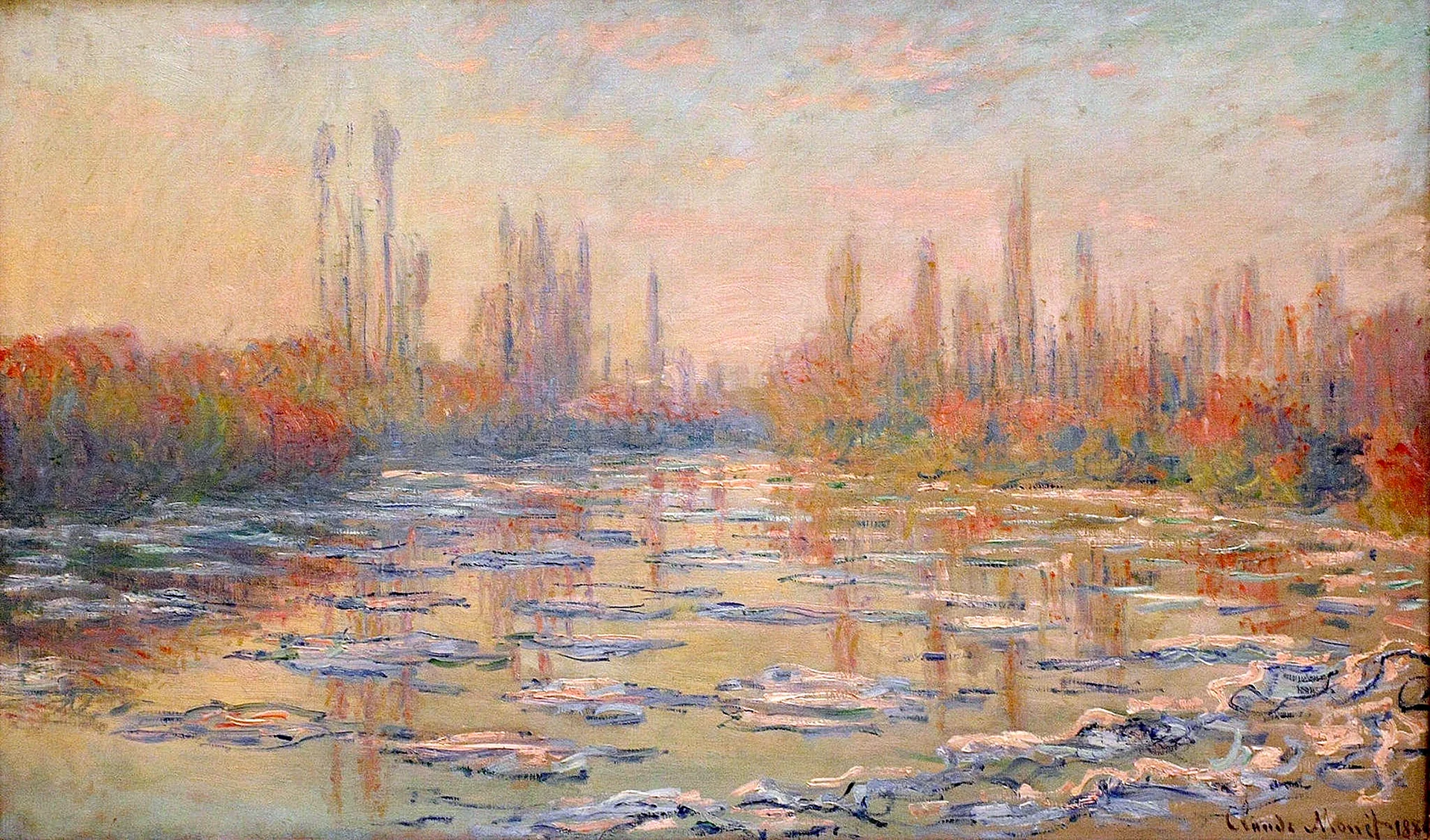 Monet Paintings Wallpaper
