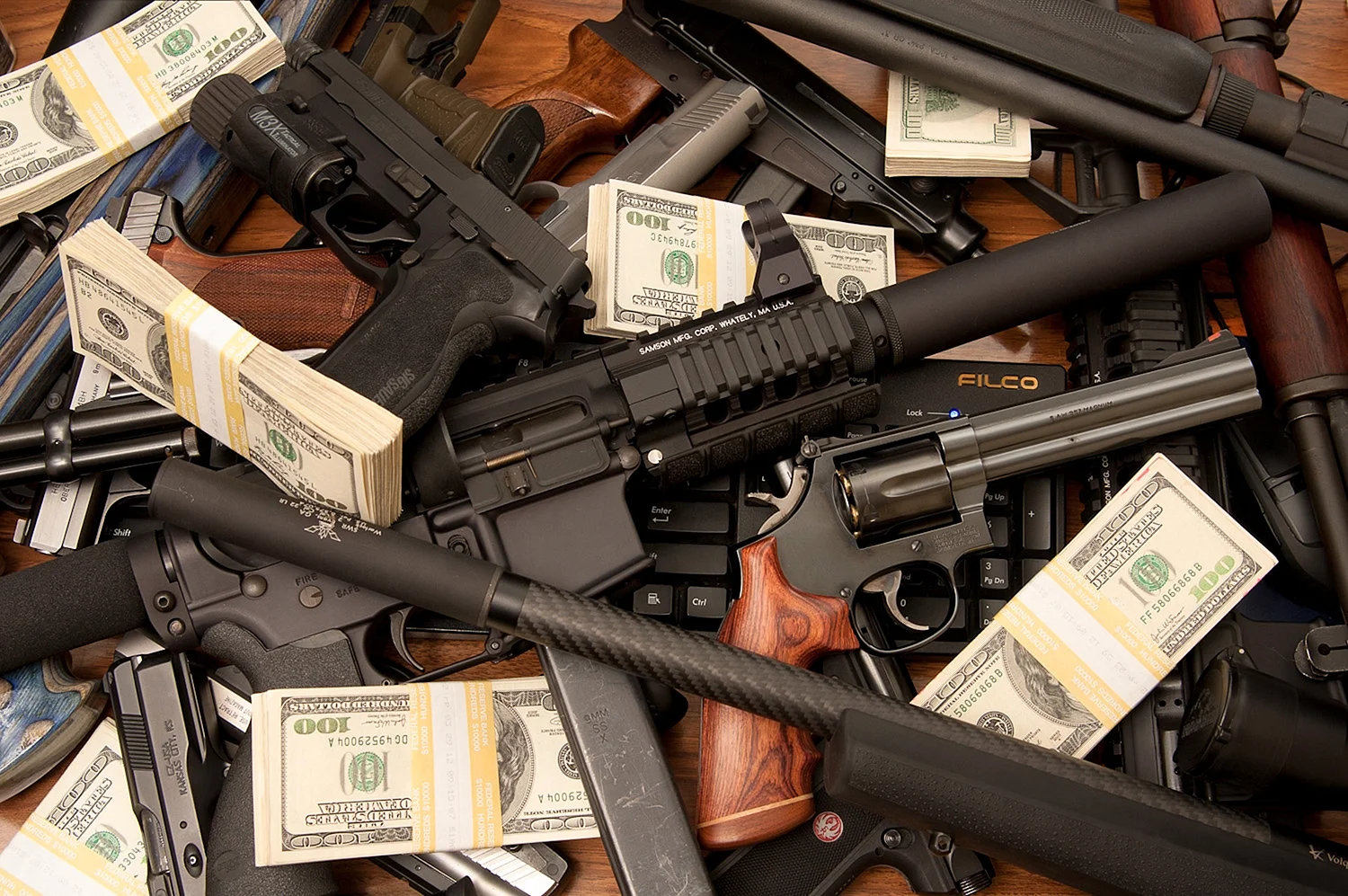 Money Gun Wallpaper