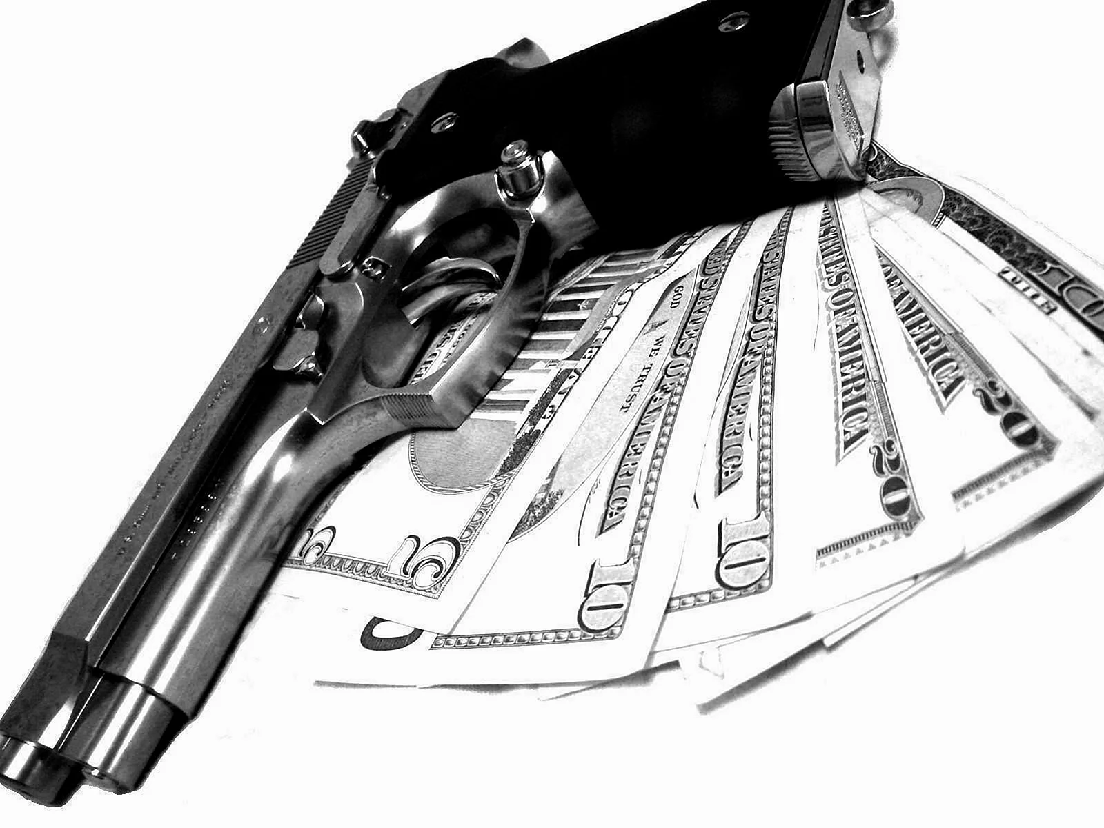 Money Gun Wallpaper