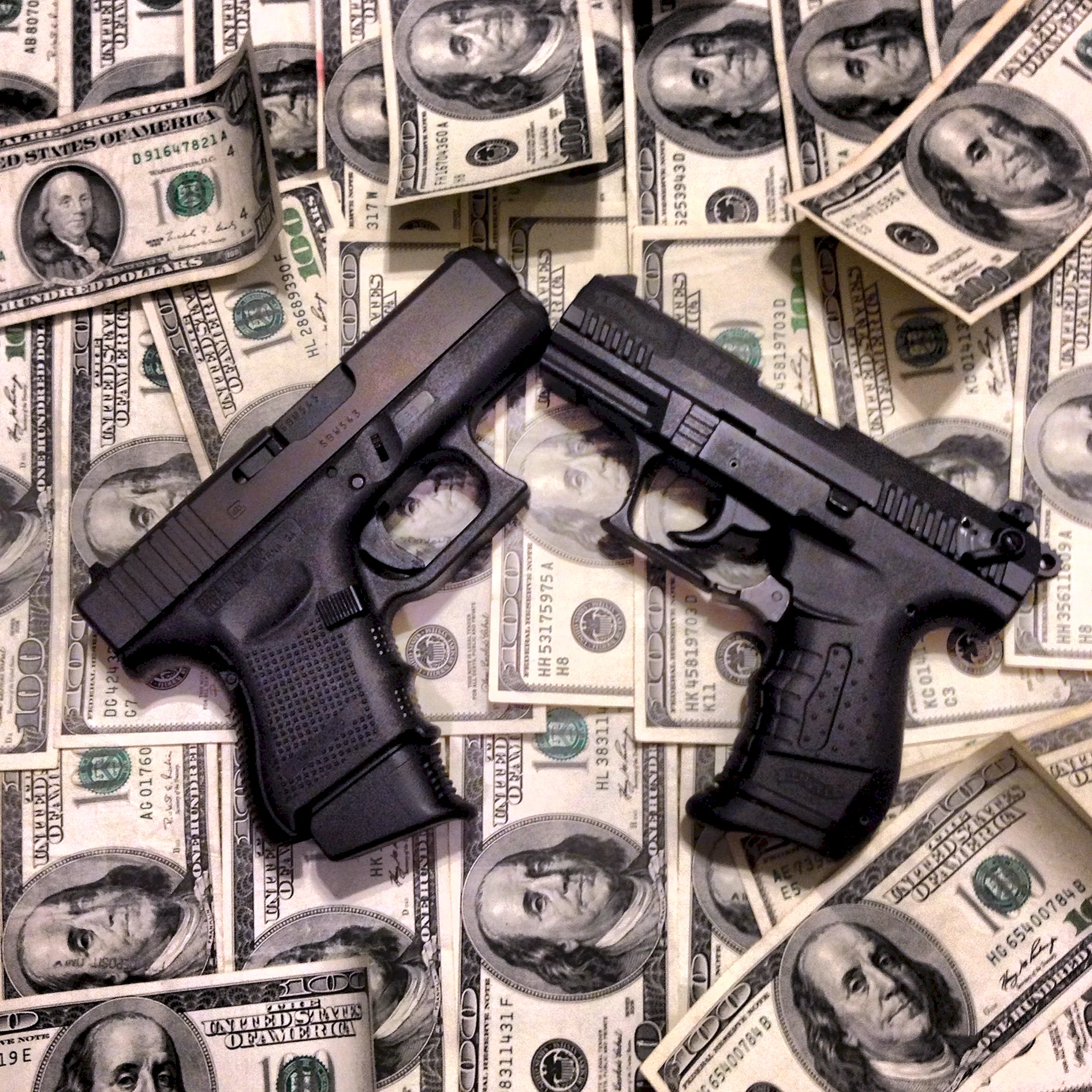 Money Gun Wallpaper