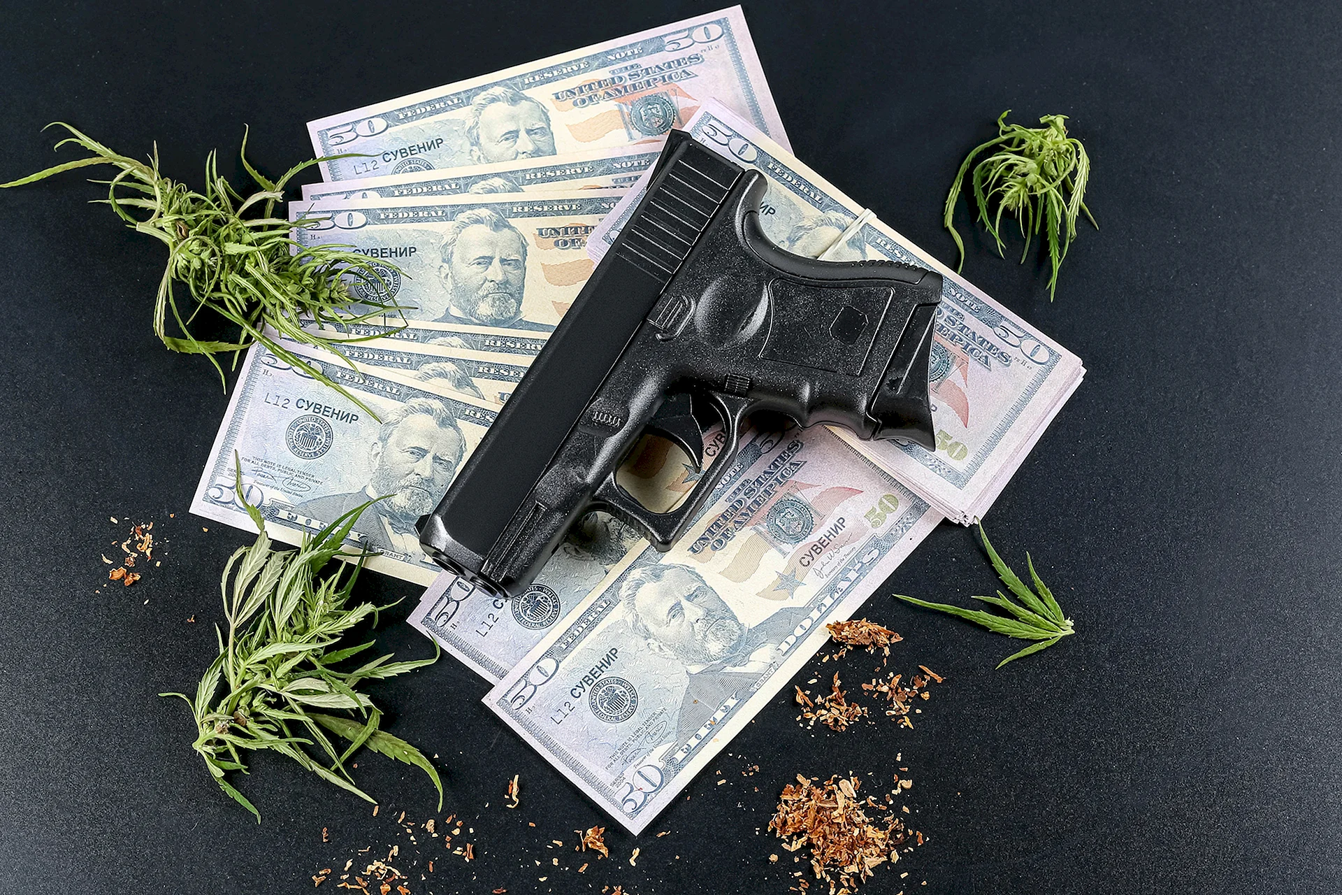 Money Pistol Wallpaper