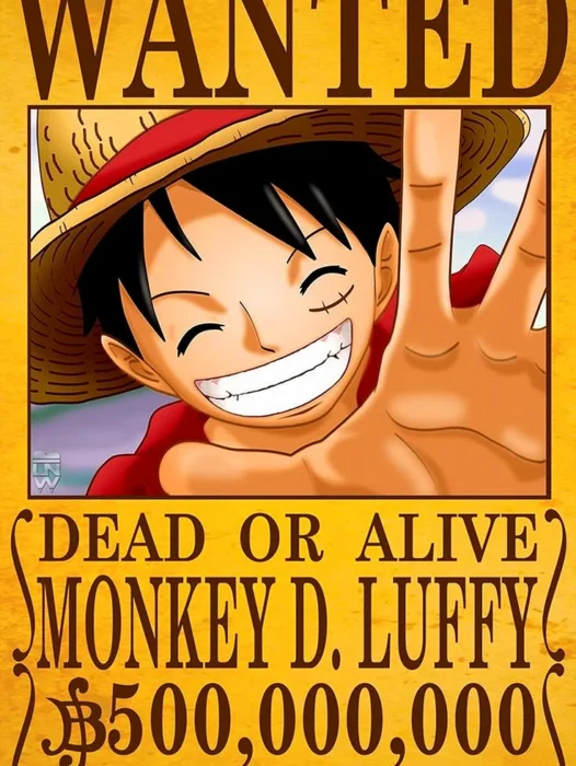 Monkey D Luffy Wanted Wallpaper