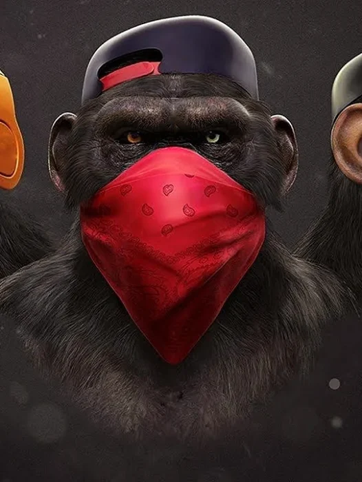 Monkey Gangster Wallpaper