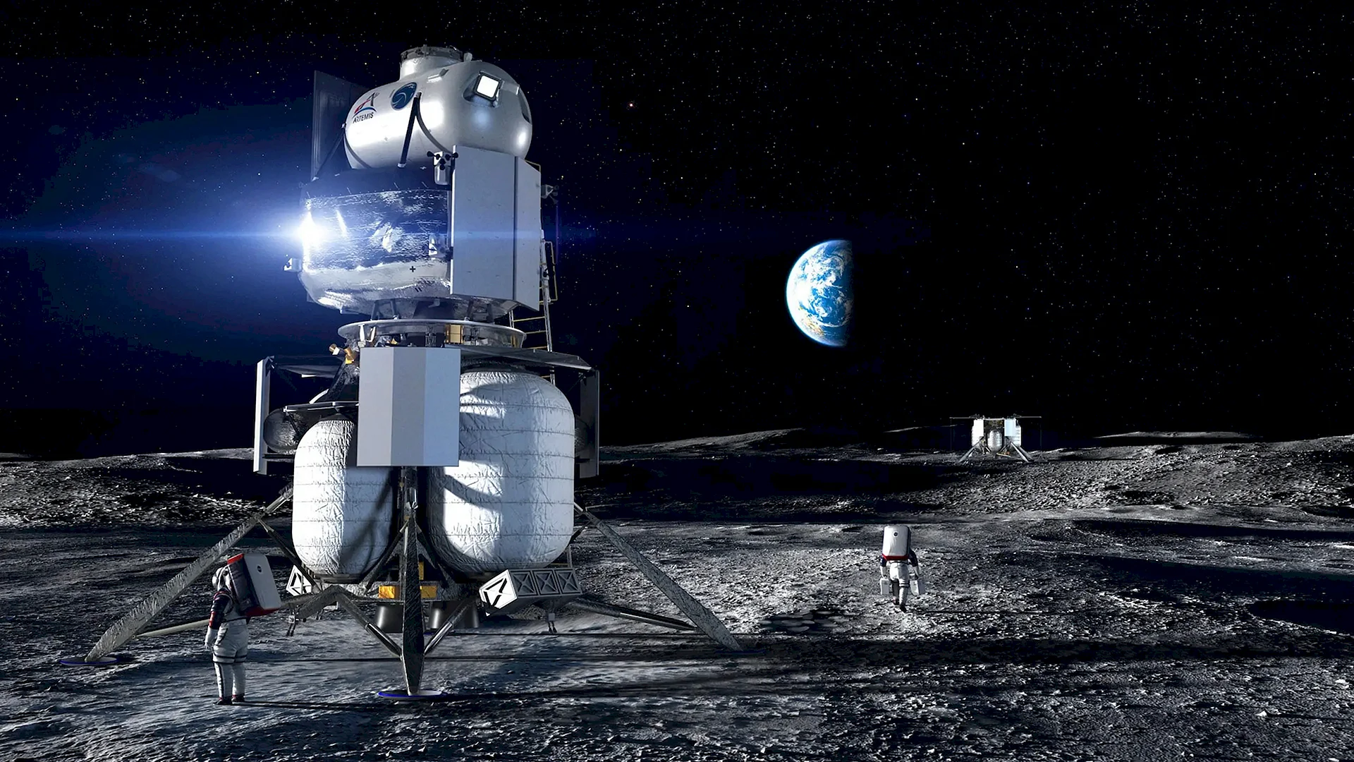 Moon Lander Wallpaper