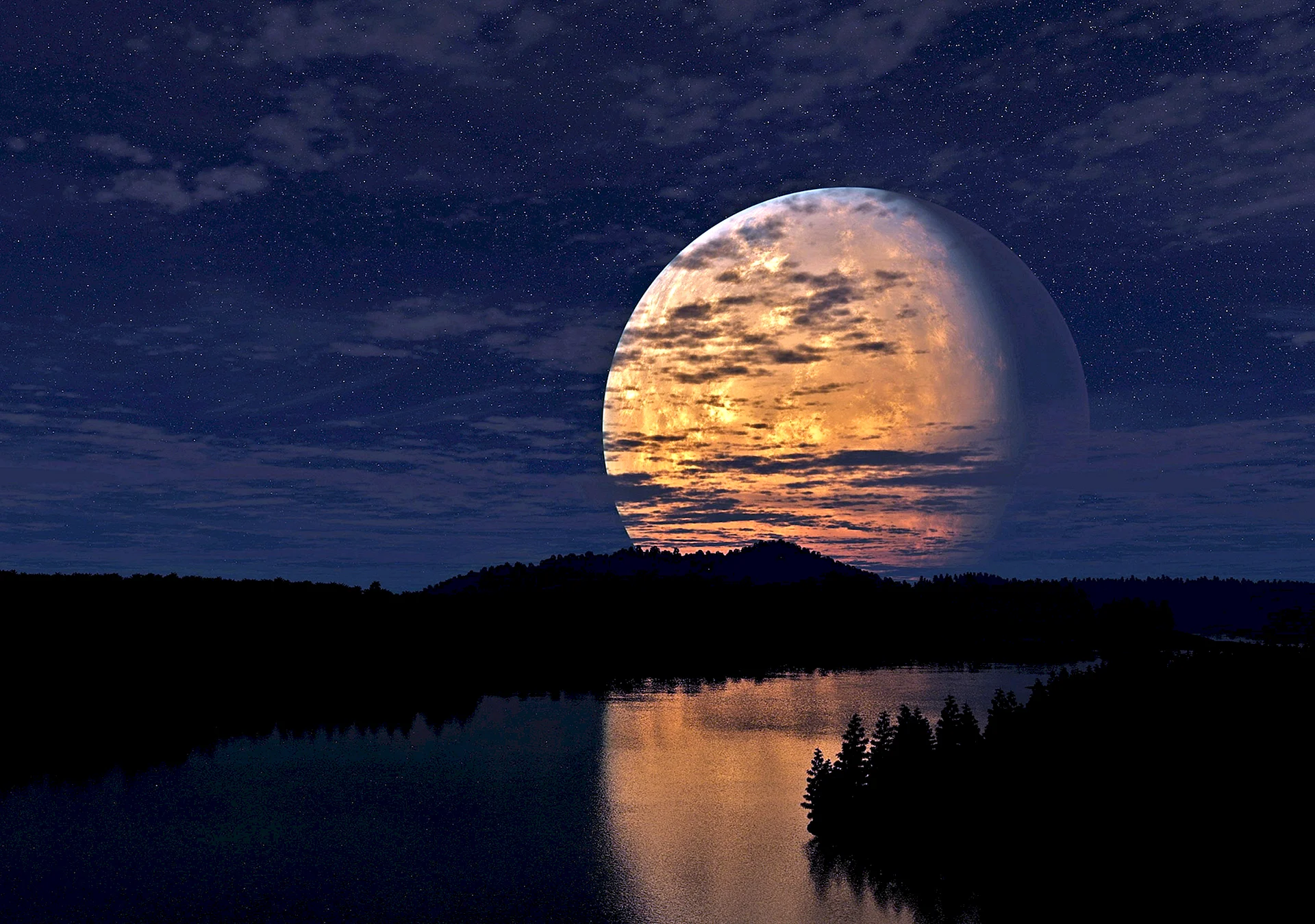 Moon Night Wallpaper