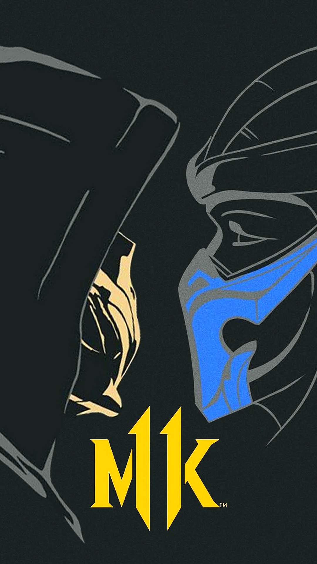 Mortal Kombat 11 Logo Wallpaper For iPhone
