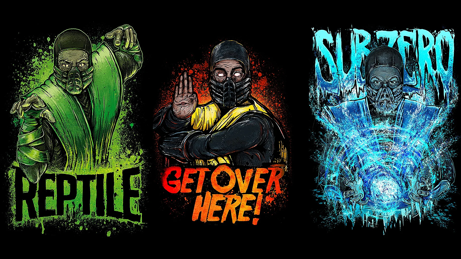 Mortal Kombat Reptile Wallpaper