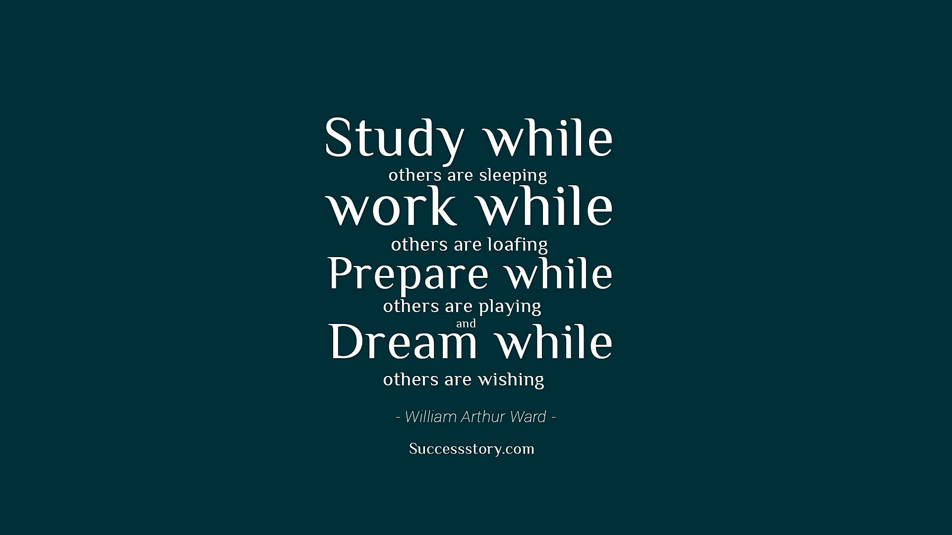 Motivation quotes for studying Wallpaper