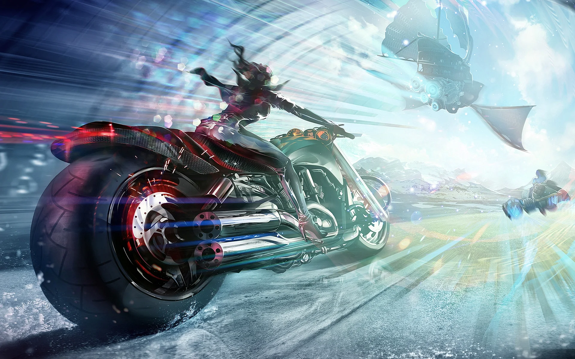 Motorcycle Art Wallpaper