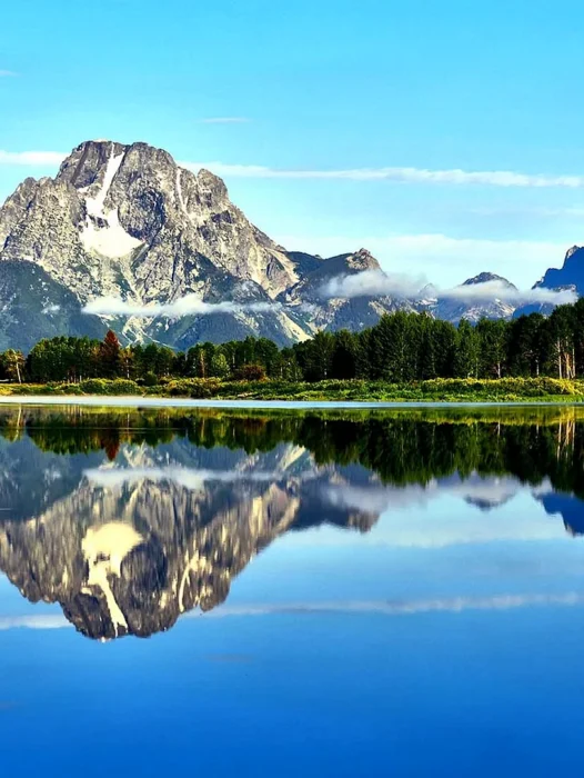 Mountain Lake Landscape Wallpaper