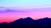 Mountain Sunset Purple Wallpaper