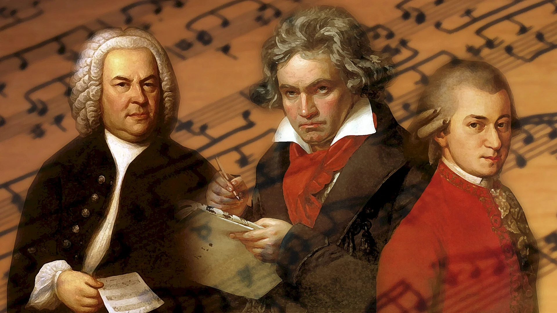 Mozart Beethoven Wallpaper