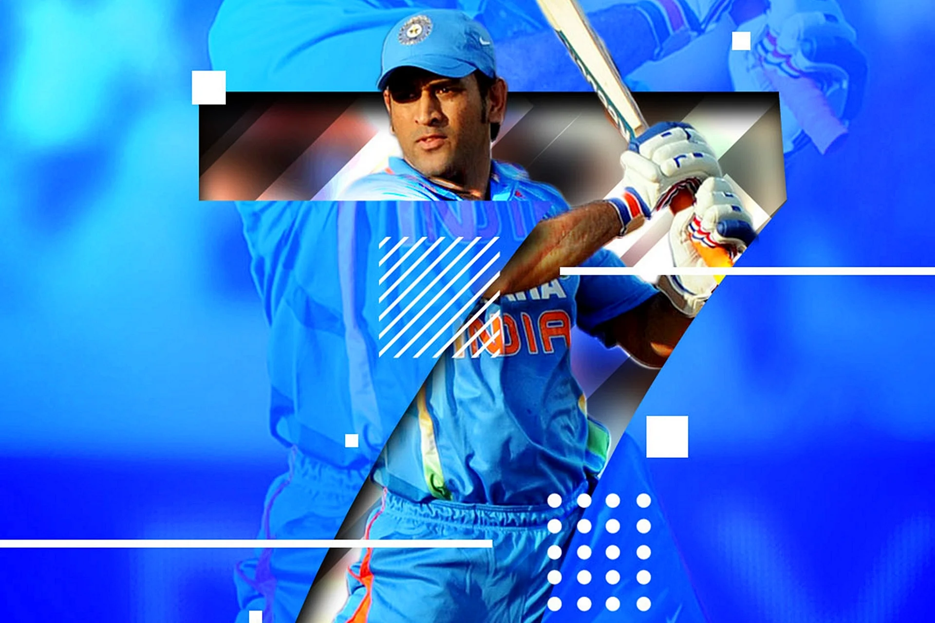 Ms Dhoni 4K Wallpaper