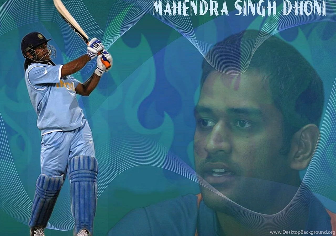 Ms Dhoni Poster Wallpaper