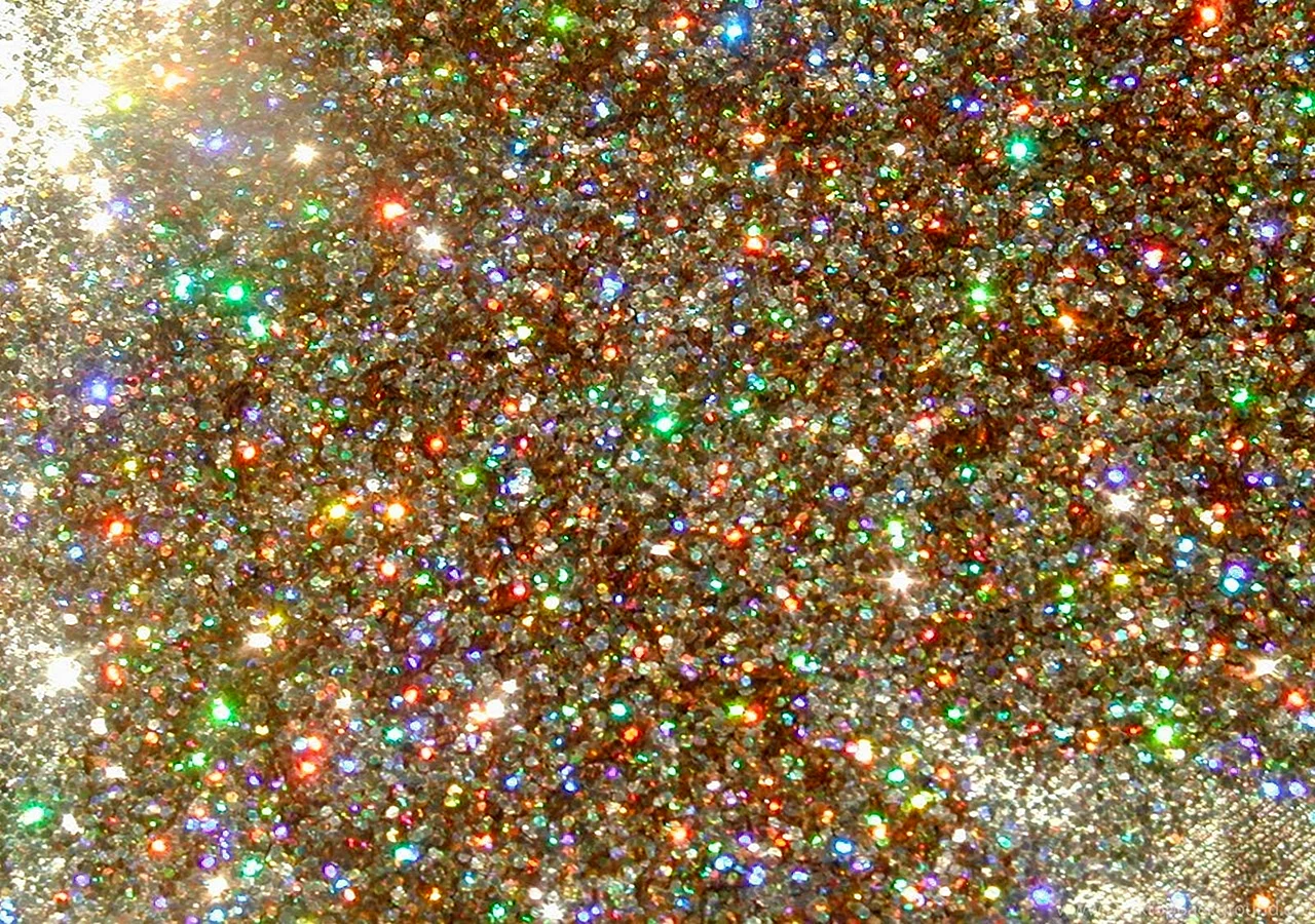 Multicolor Glitter Wallpaper