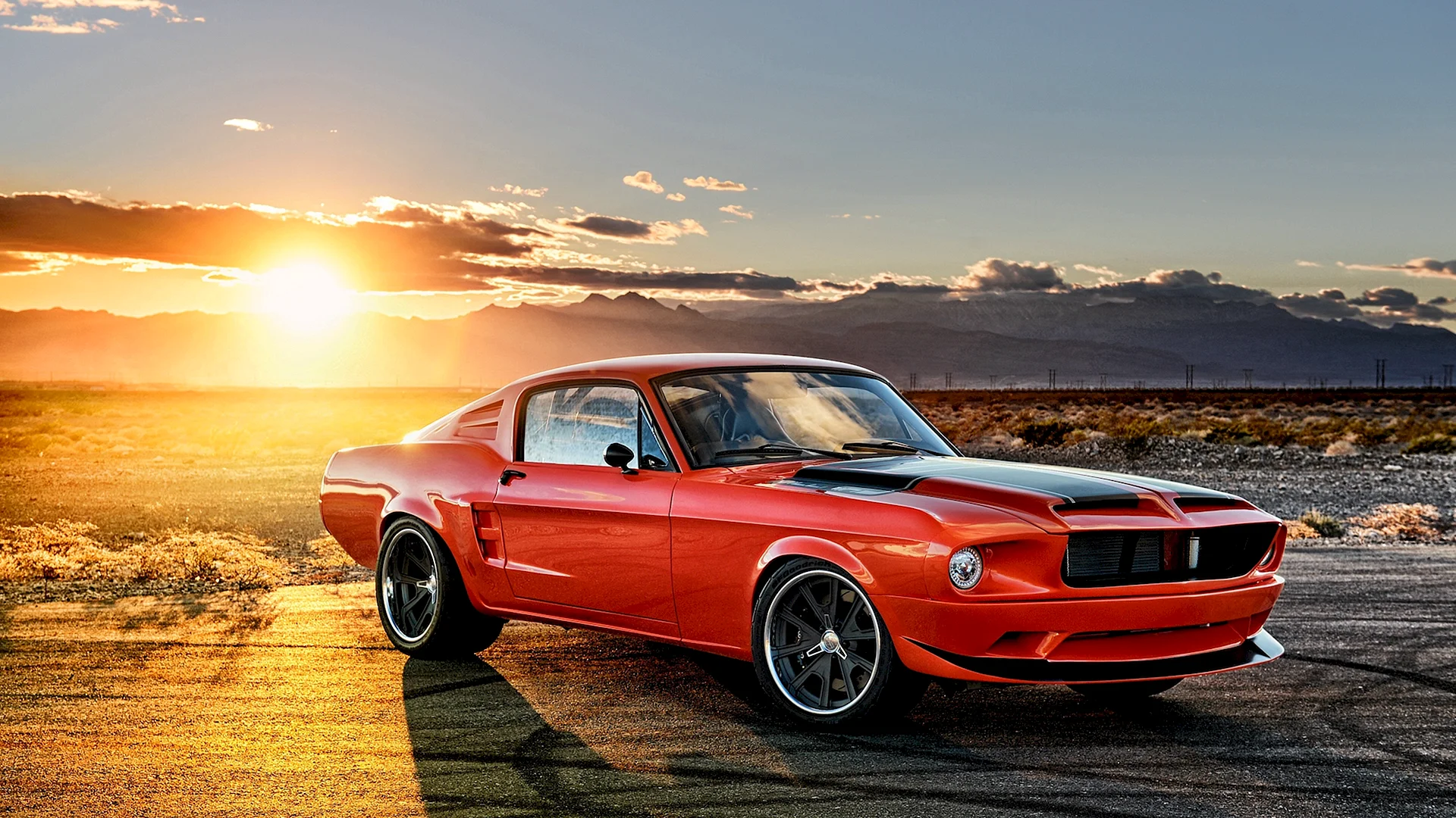 Muscle Cars Ford Mustang Wallpaper