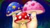 Mushroom Cartoon Wallpaper