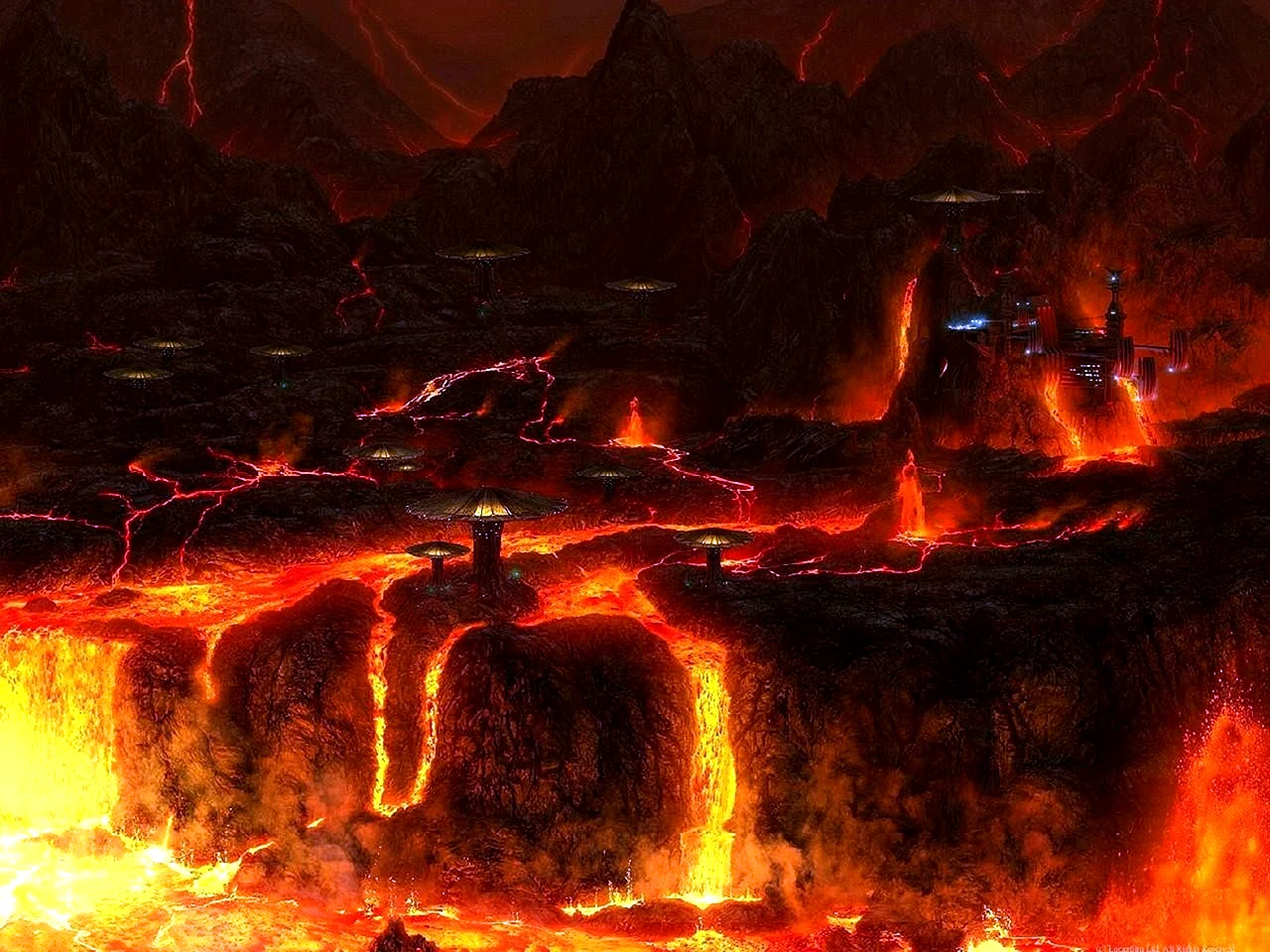 Mustafar Wallpaper