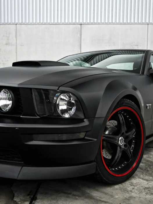 Mustang Black Wallpaper