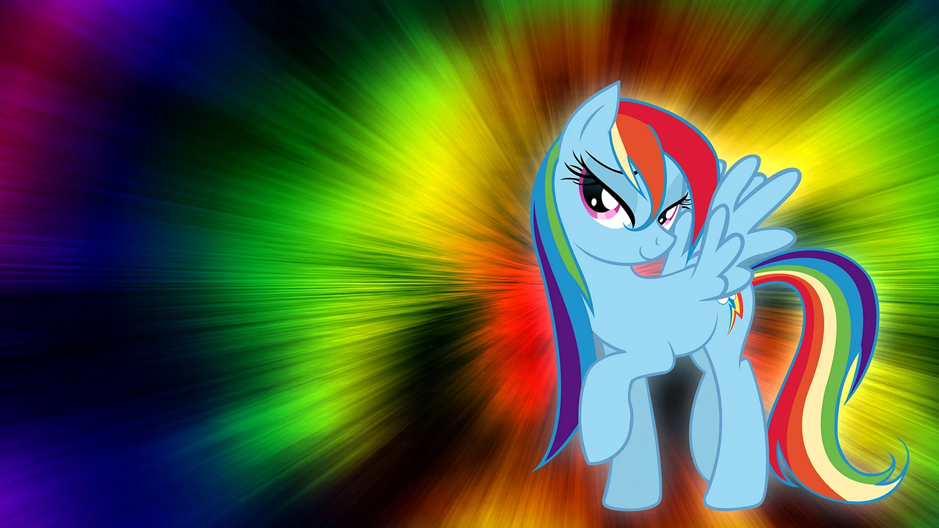 My Little Pony Rainbow Dash Wallpaper