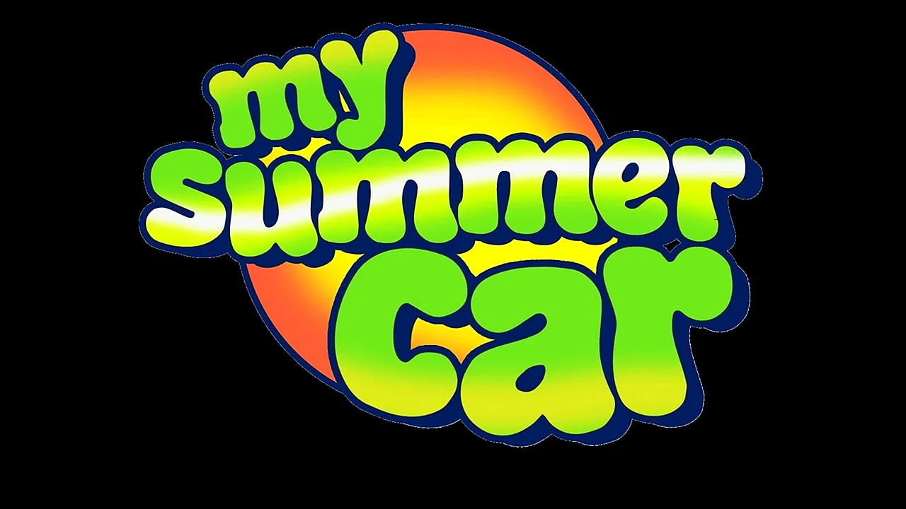 My Summer Car Logo Wallpaper