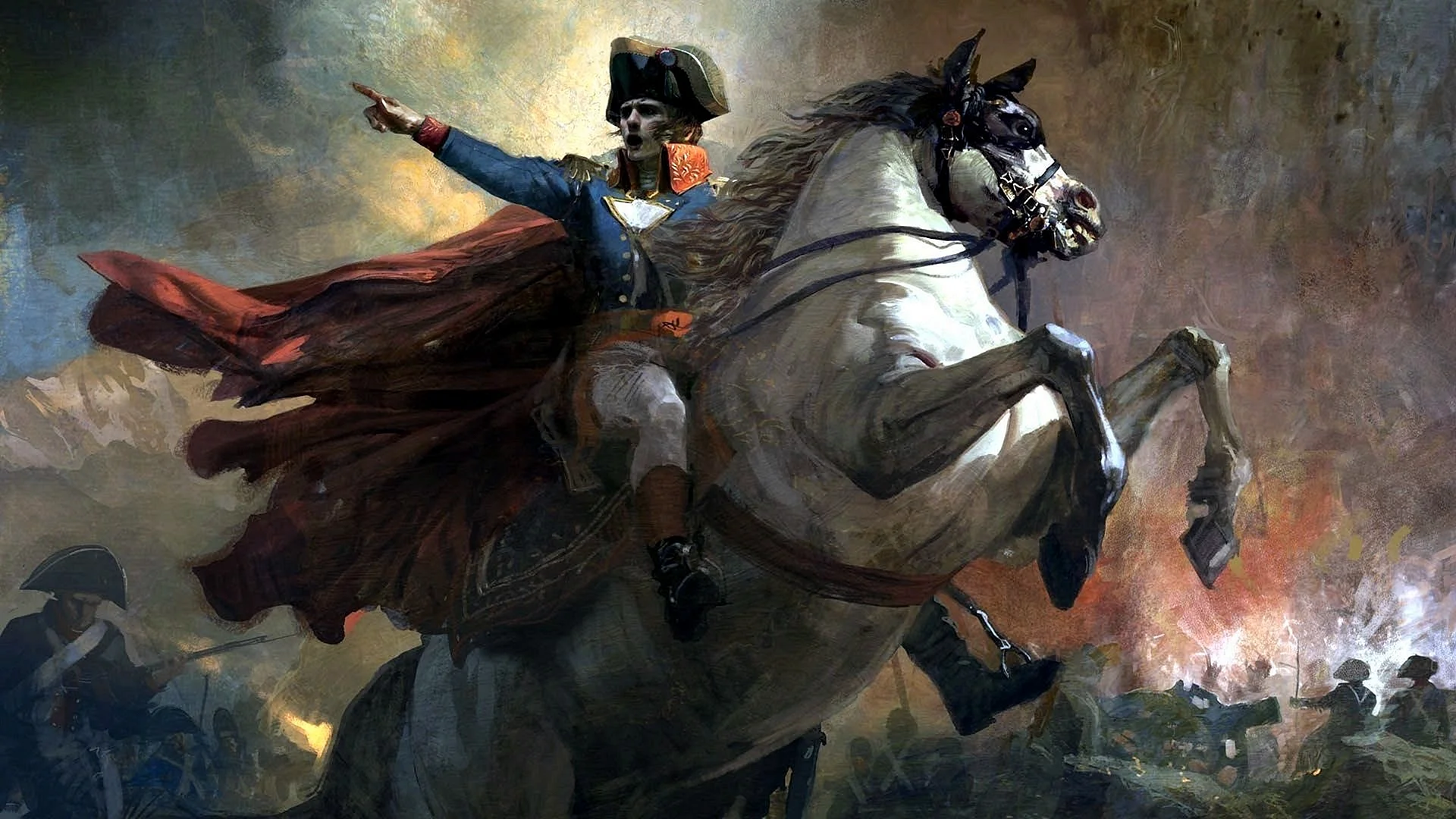 Napoleon Bonaparte Horse Wallpaper