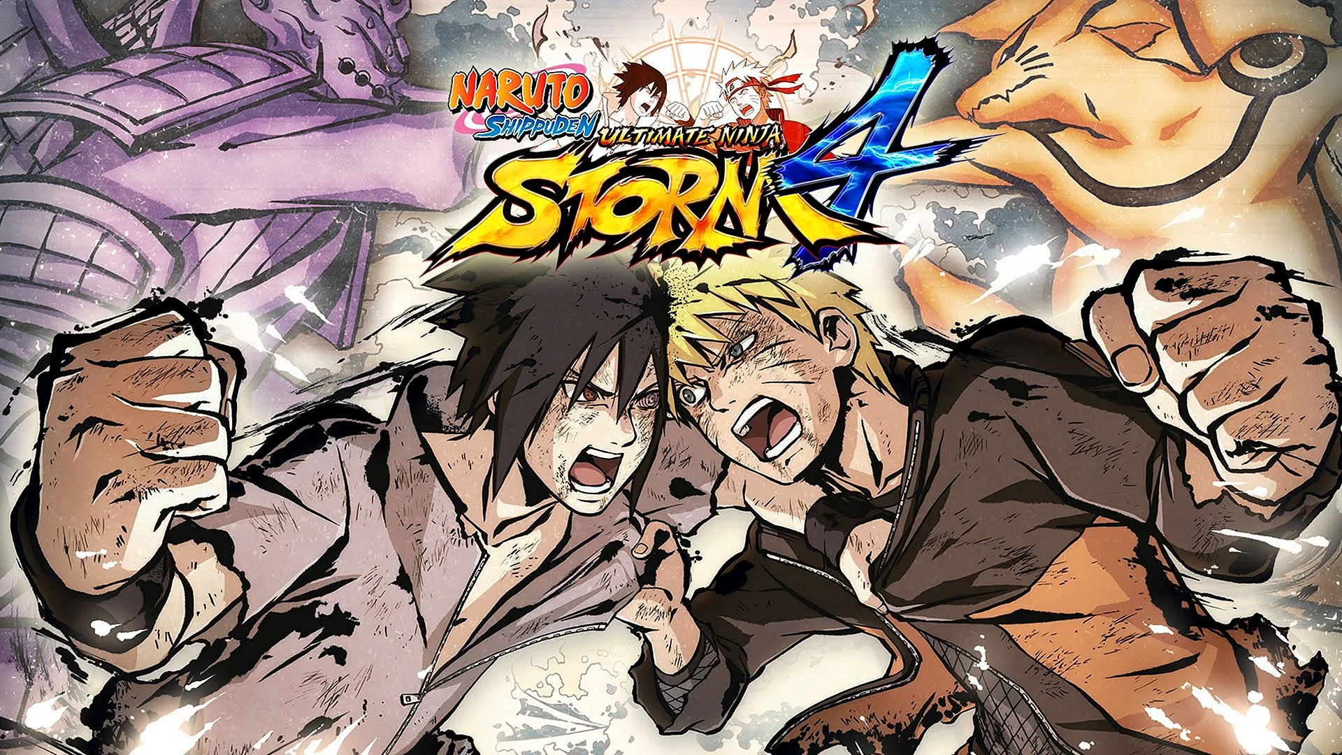 Naruto And Sasuke Final Wallpaper