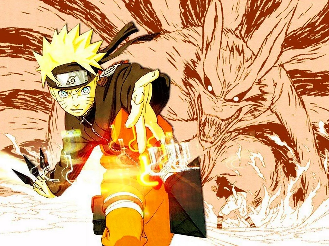 Naruto Kyuubi Rage Wallpaper