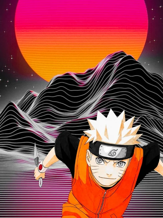 Naruto Neon Wallpaper For iPhone