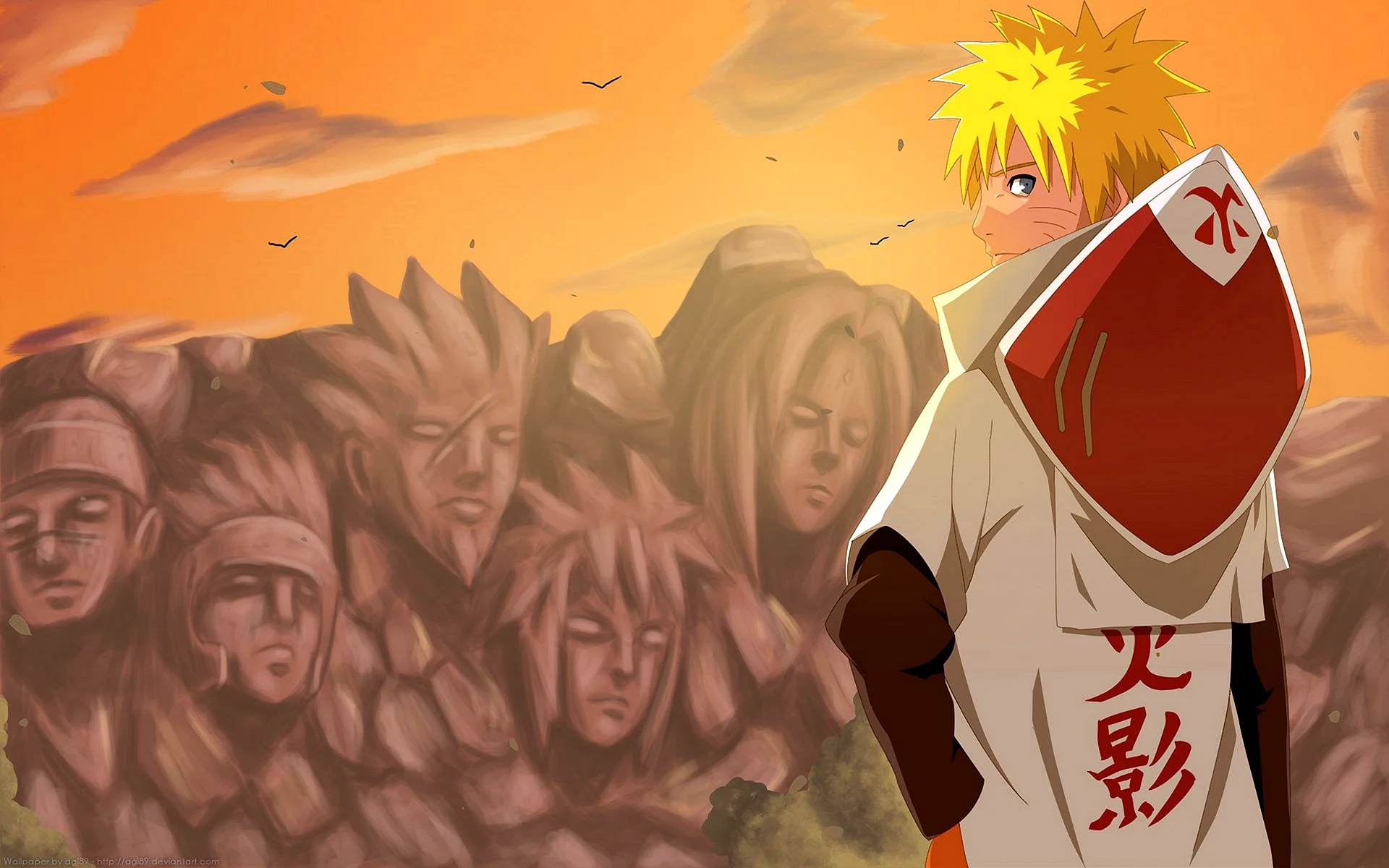 Naruto Shippuden Hokage Wallpaper