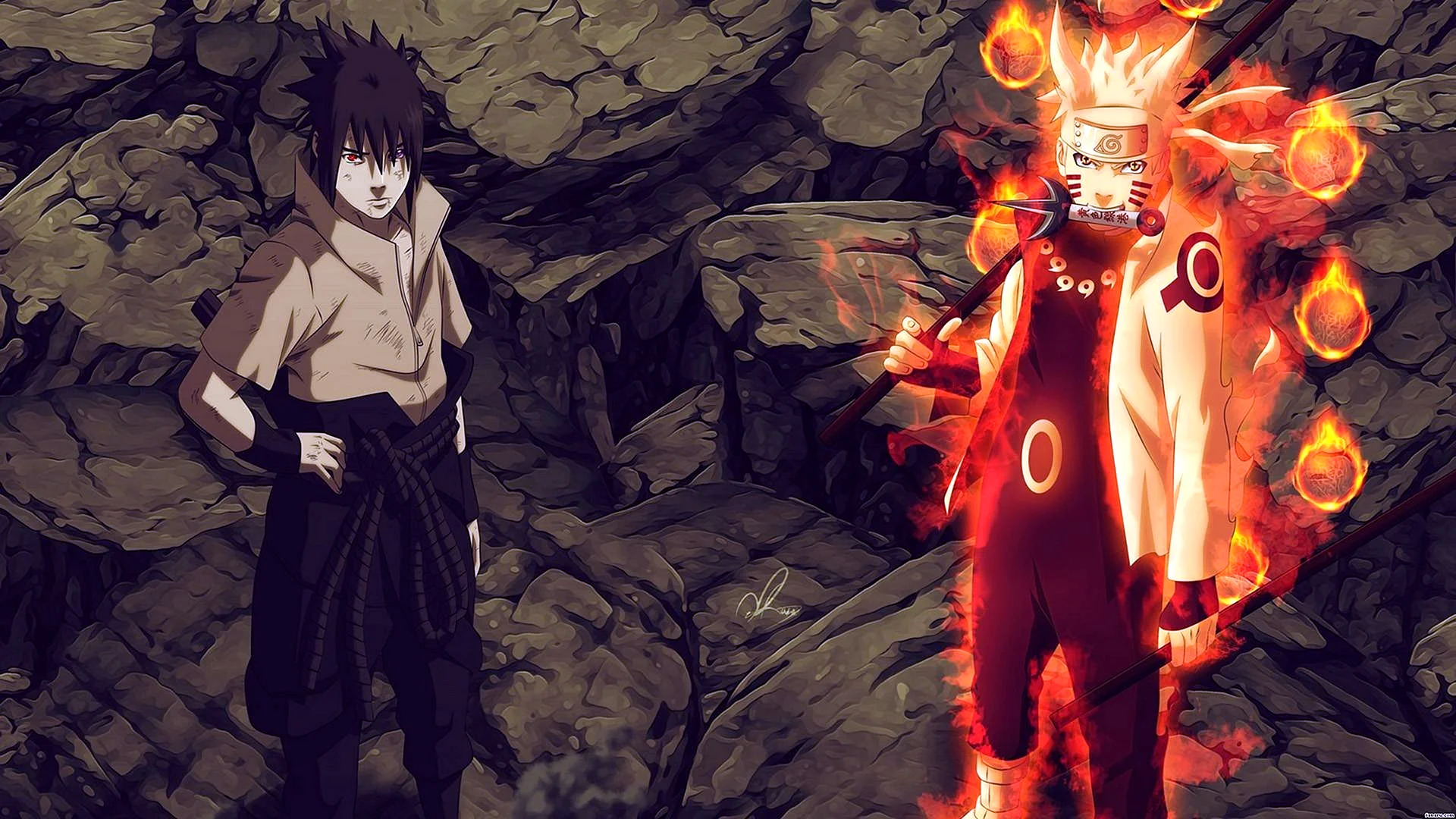 Naruto Vs Madara Wallpaper