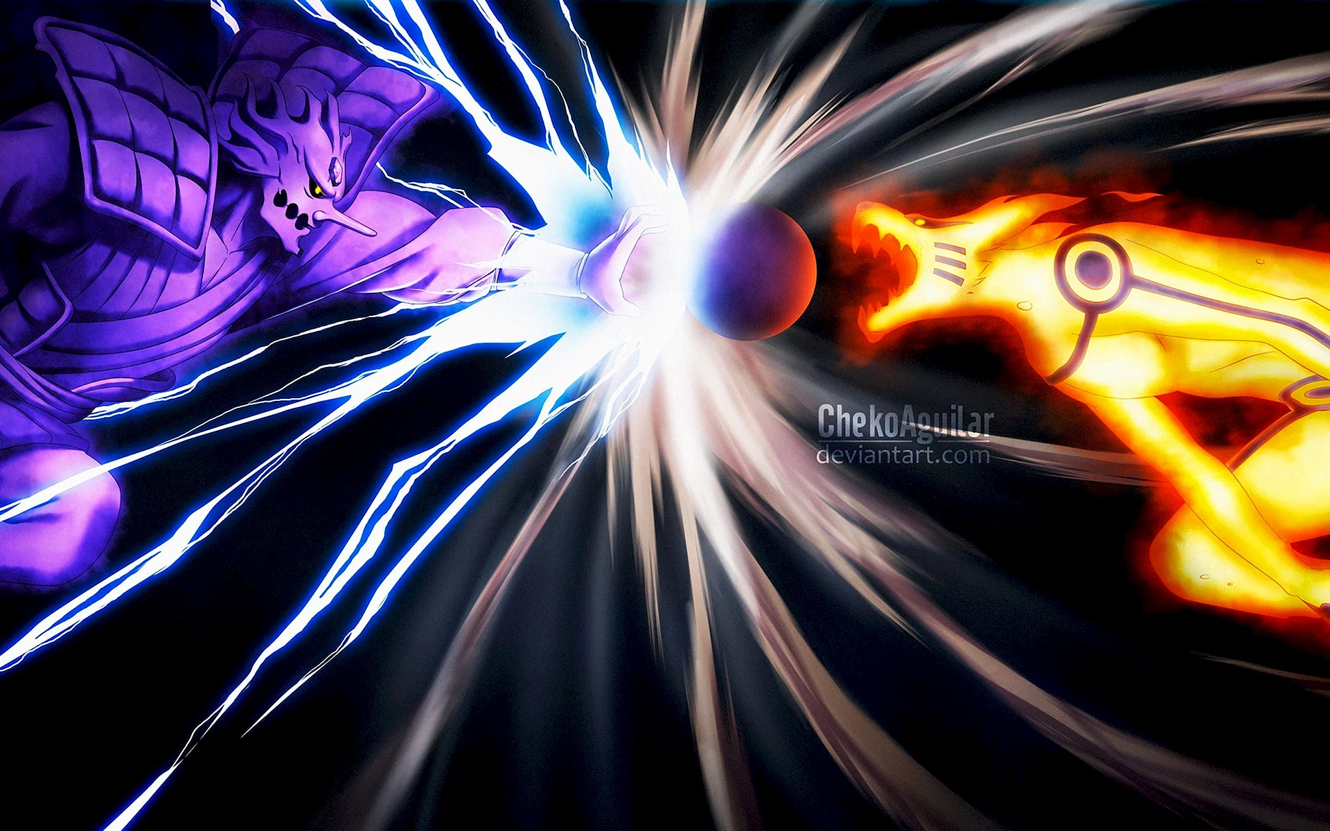 Naruto Vs Sasuke Wallpaper