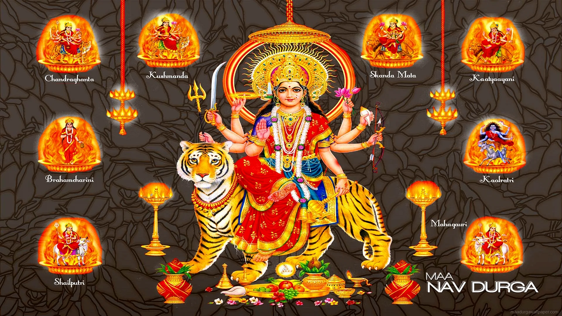 Nav Durga Wallpaper