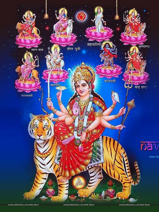 Nav Durga HD Wallpaper