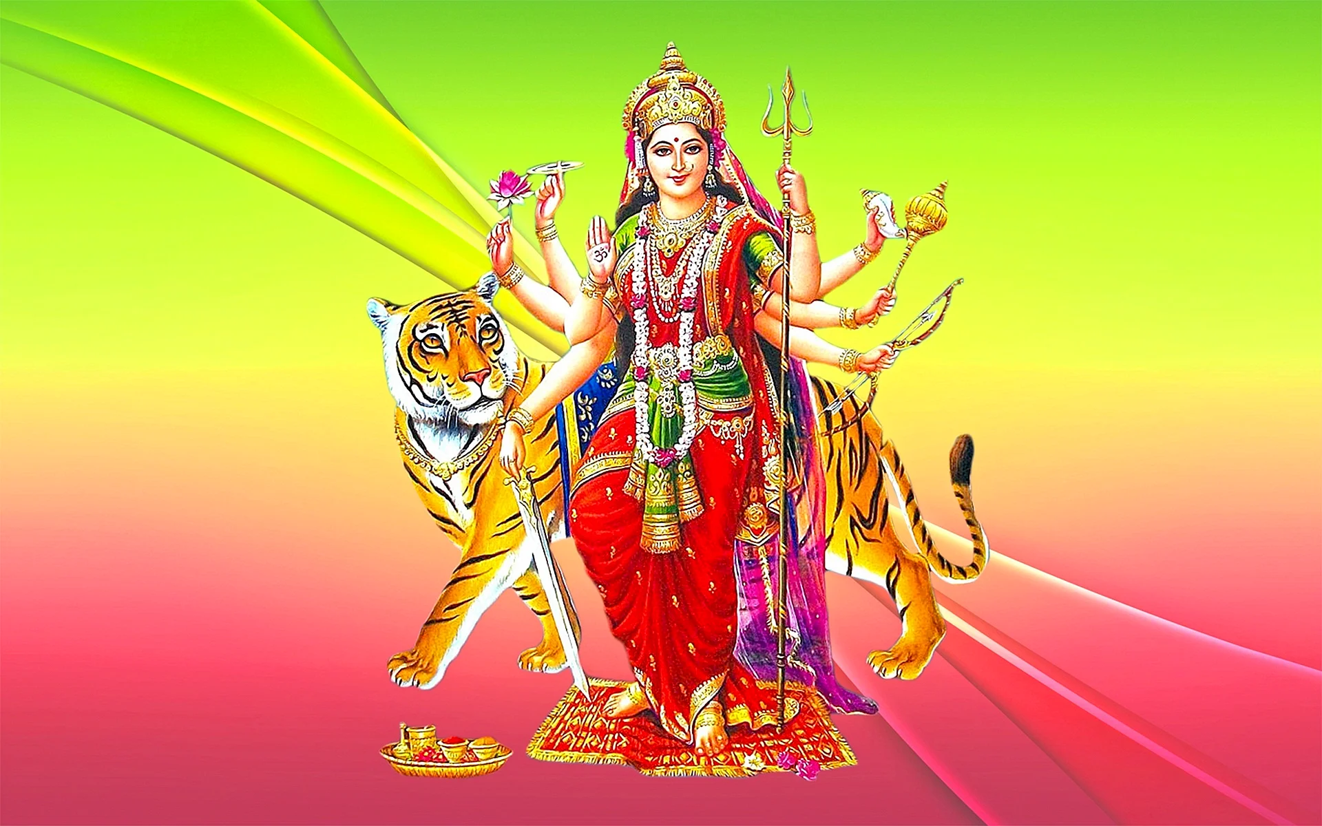 Navratri Puja Wallpaper